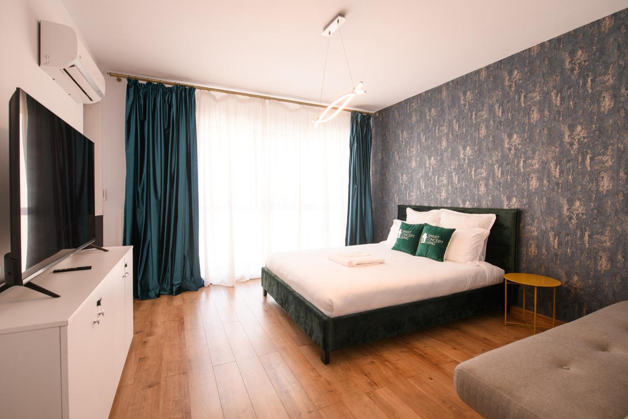 Smart Concept Living Plaza Apartment Bukares Bagian luar foto