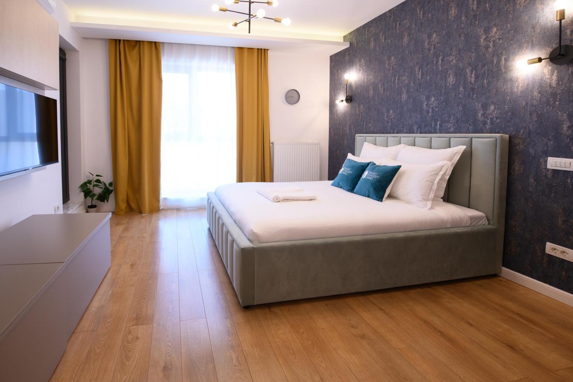 Smart Concept Living Plaza Apartment Bukares Bagian luar foto