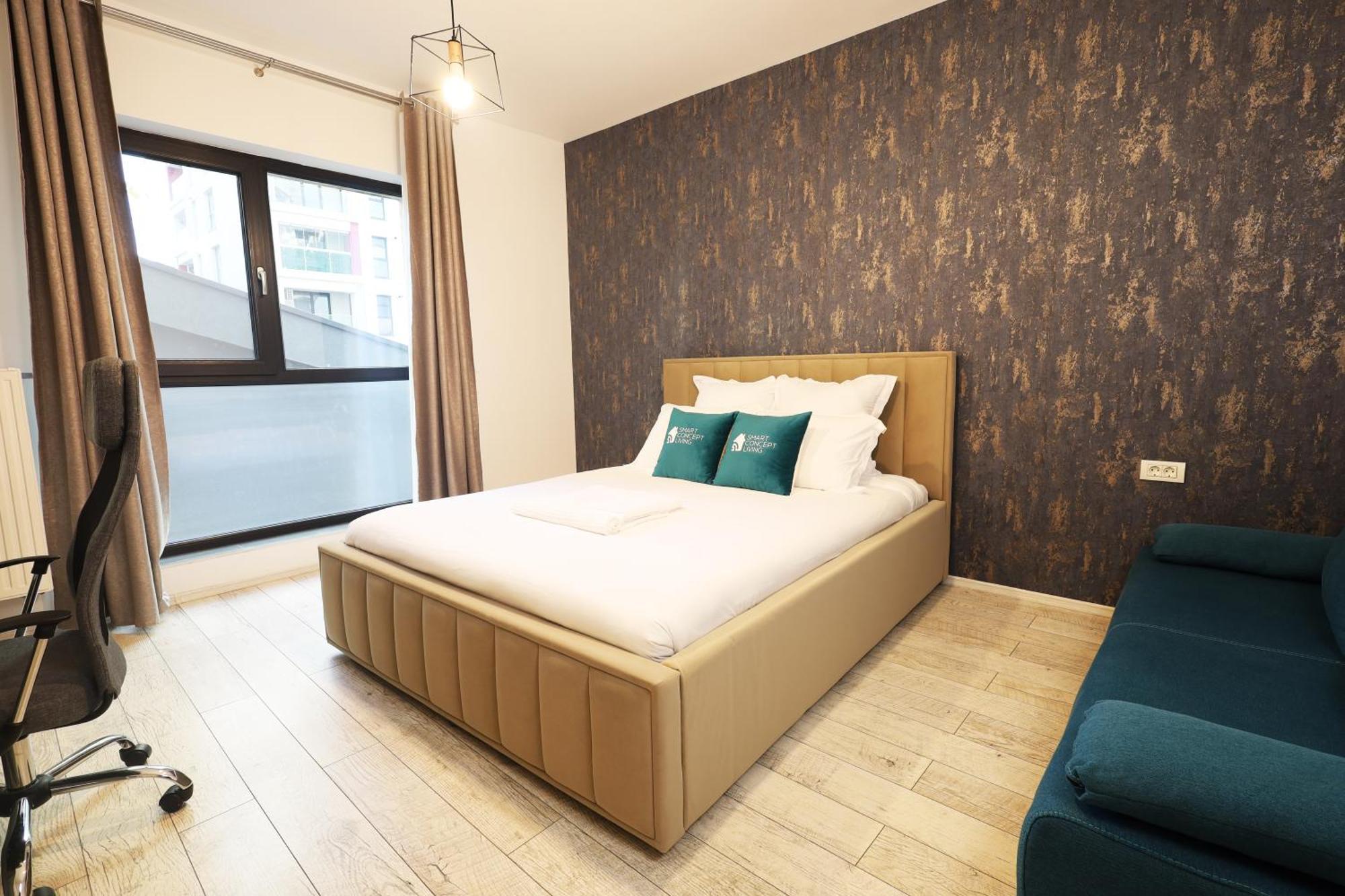 Smart Concept Living Plaza Apartment Bukares Bagian luar foto